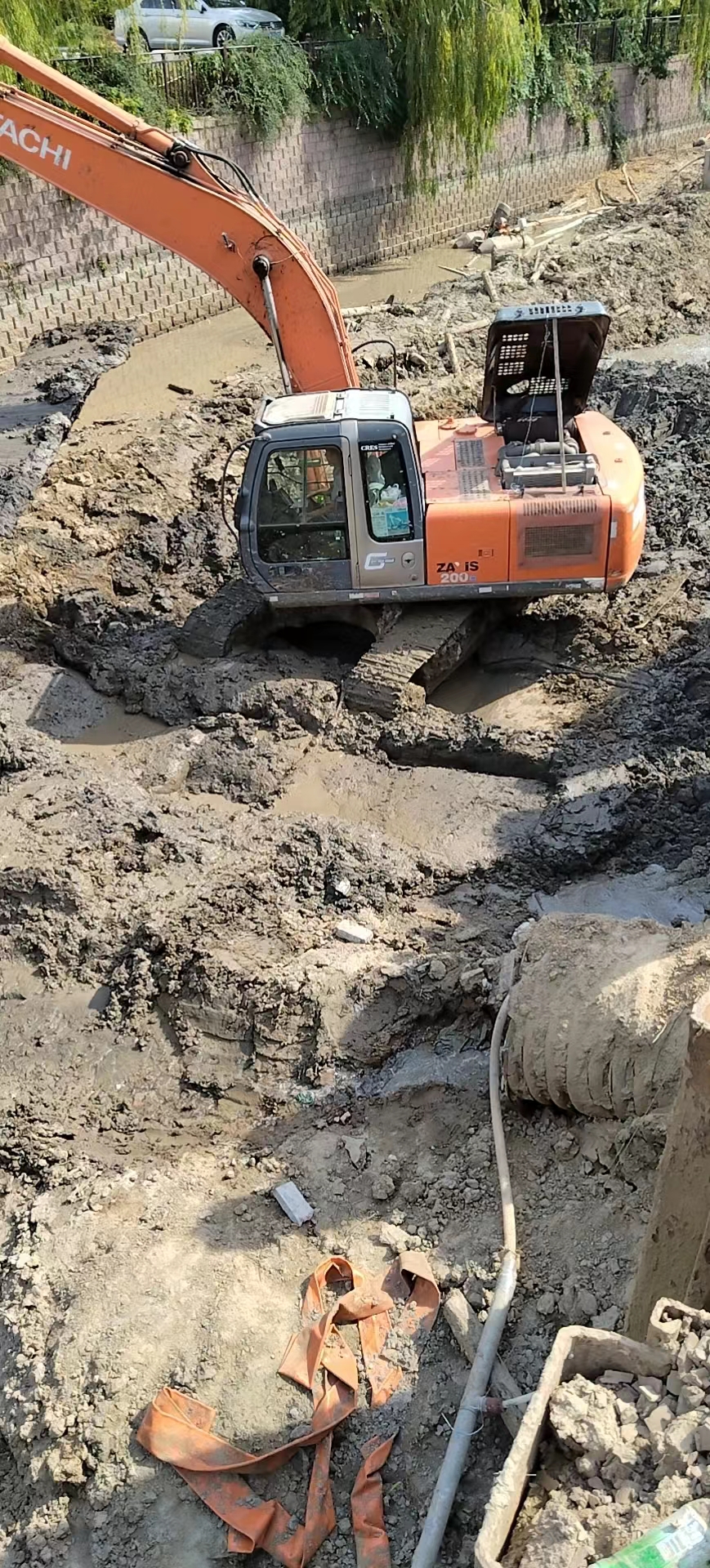 沿山河城區(qū)薄落段綜合整治工程-體育公園段應急防汛工程